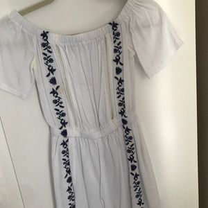 White and flowery ROMPER from LF